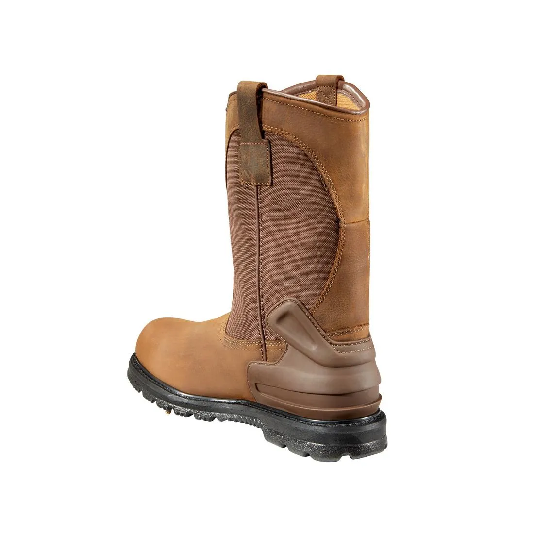 11" Heritage Soft-Toe Waterproof Wellington Pull-On Boot Brown