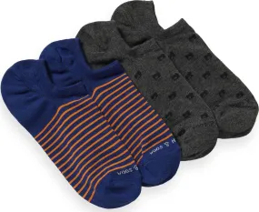 2-Pack Sneaker Socks - Men's|-|Pack de 2 bas - Homme