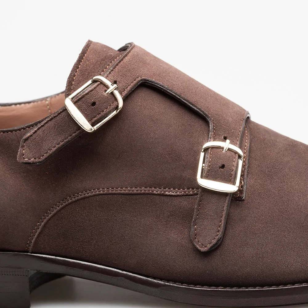 Actore II Suede Double Monk | Mezlan