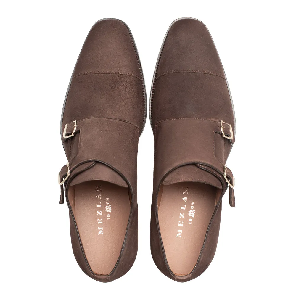 Actore II Suede Double Monk | Mezlan