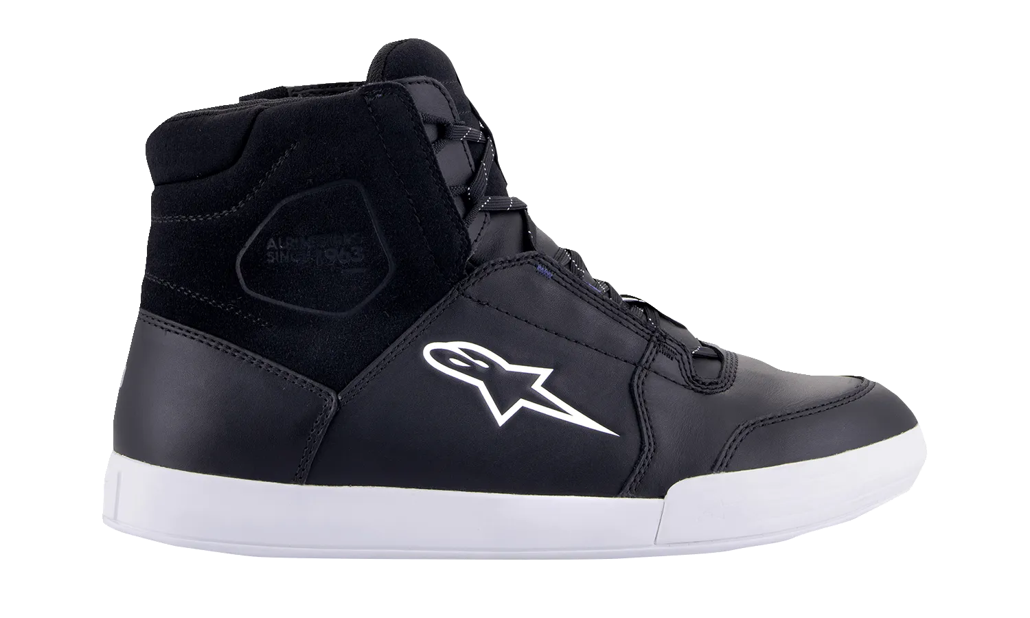 ALPINESTARS Chrome Shoes - Waterproof - Black/White - US 8 2543123-157-8