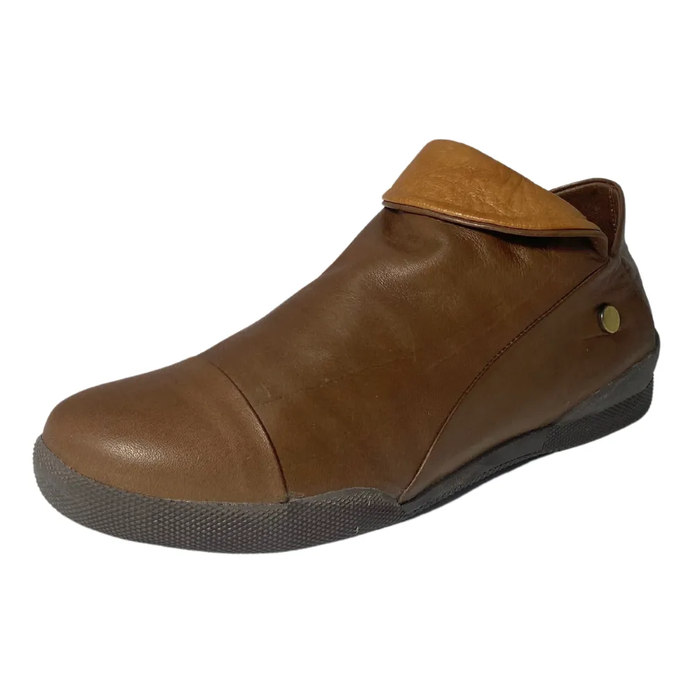 Andrea Conti Flipside Dark Brown/Cognac Shoe (Women's)