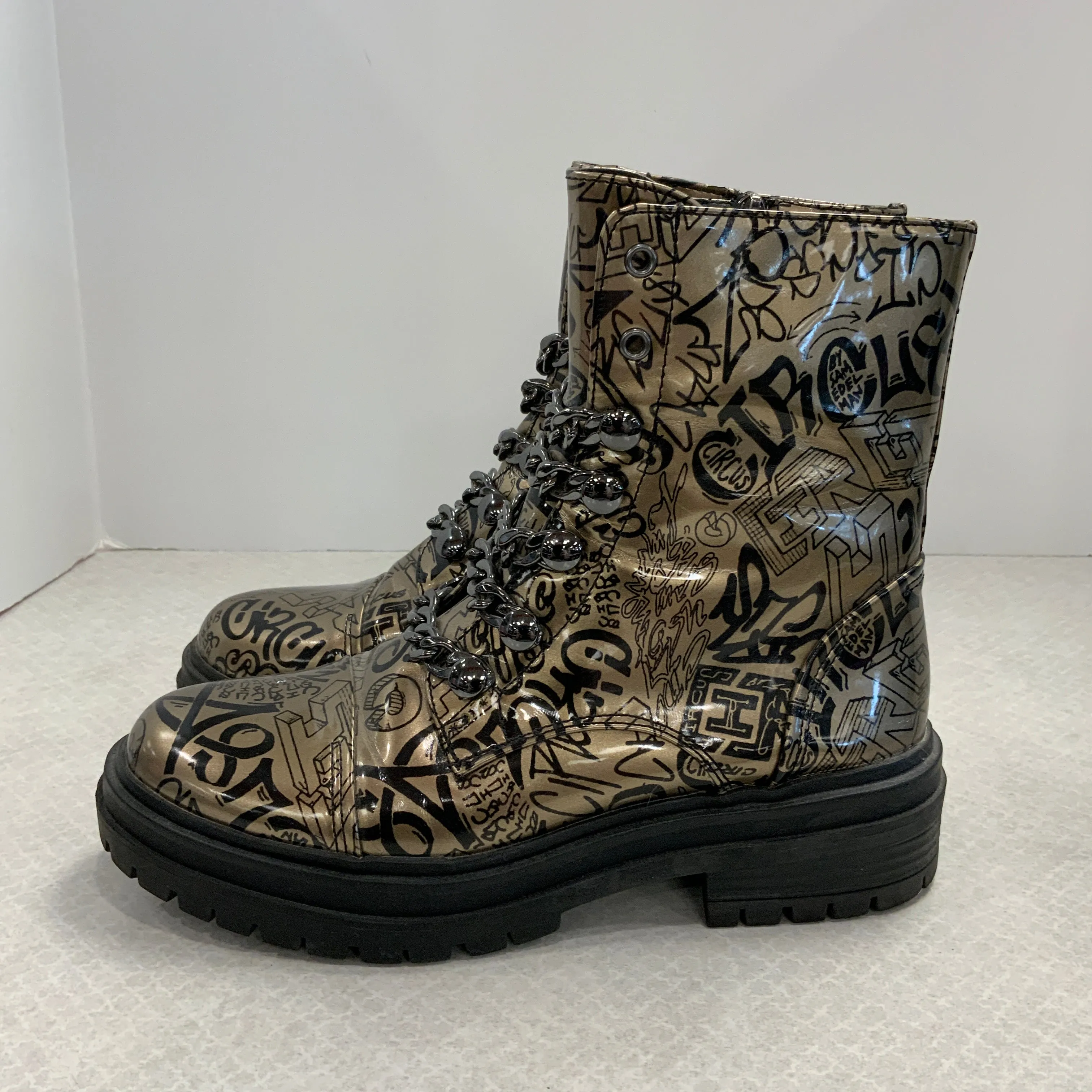 Boots Combat By Circus By Sam Edelman In Brown, Size: 7.5