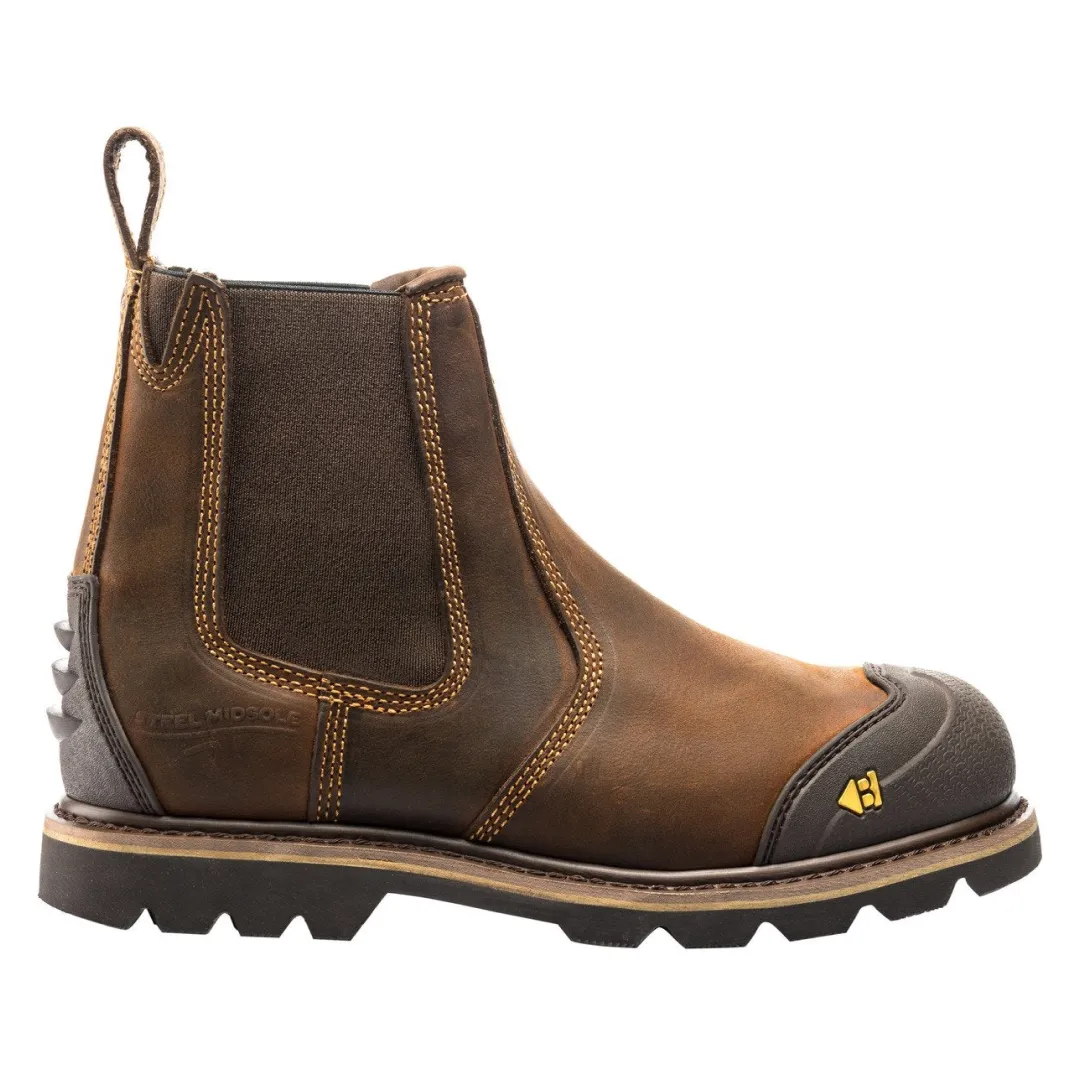 Buckbootz B1990SM Goodyear Welted Safety Dealer Boot