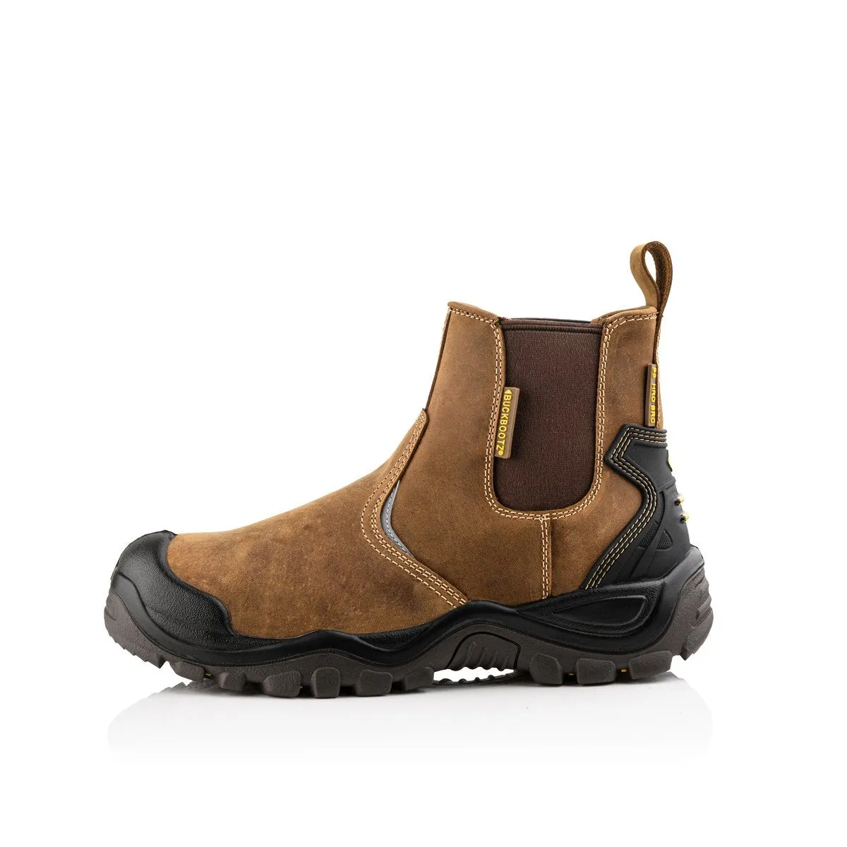 Buckbootz BSH006BR Safety Dealer Boot