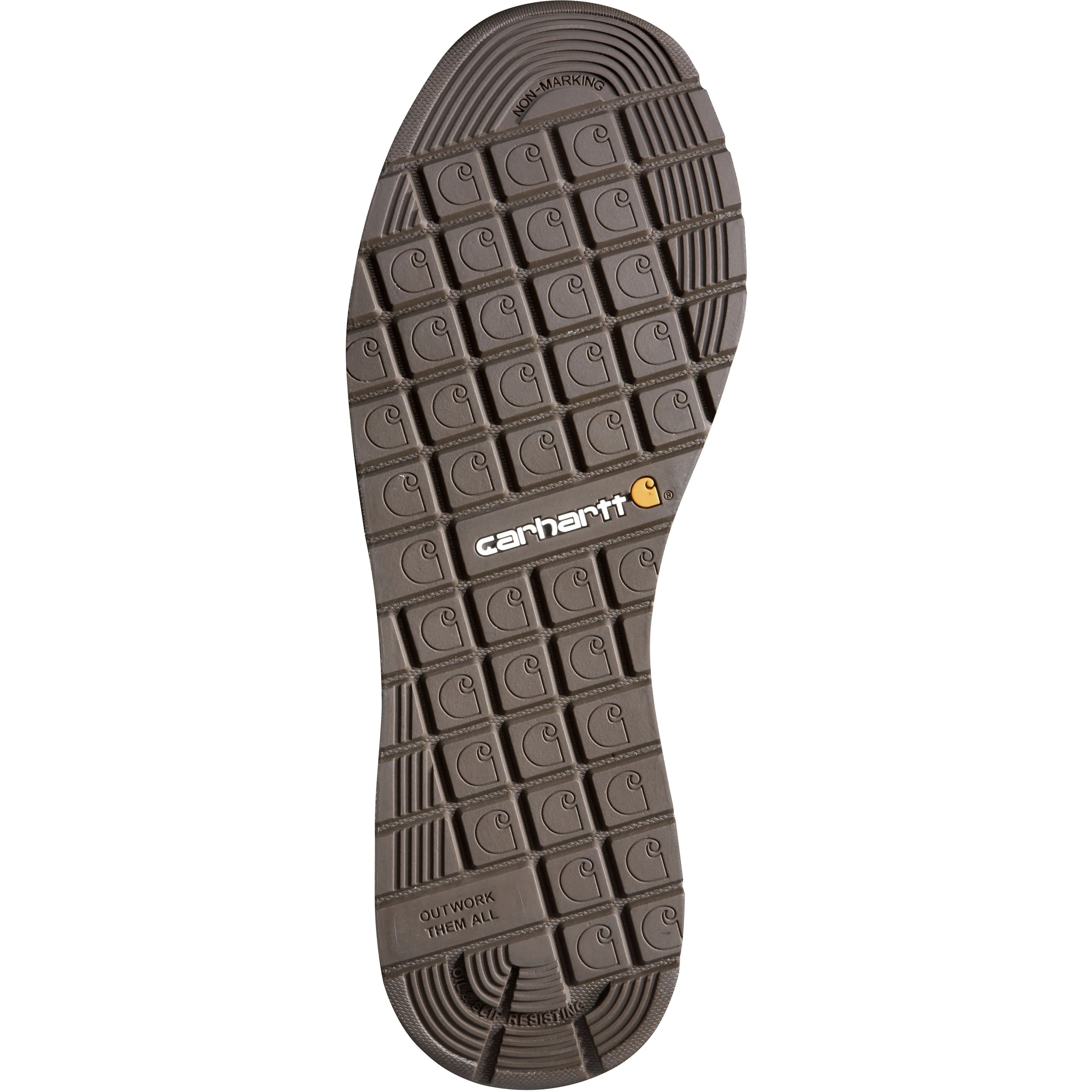 Carhartt Lightweight Soft Toe Wedge Work Boot for Men 4-Inch Brown - CMX4023