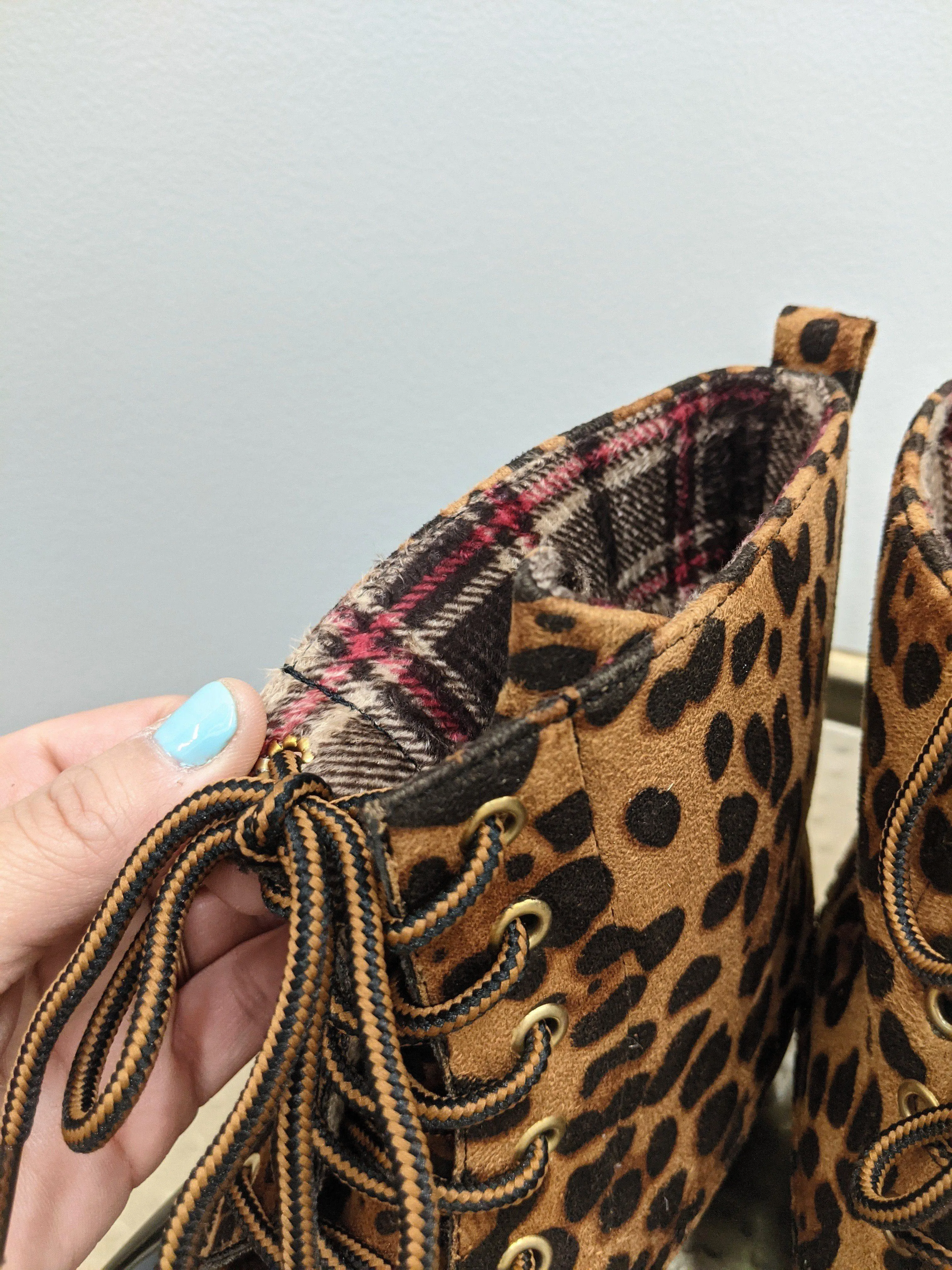 Cheetah Duck Boot