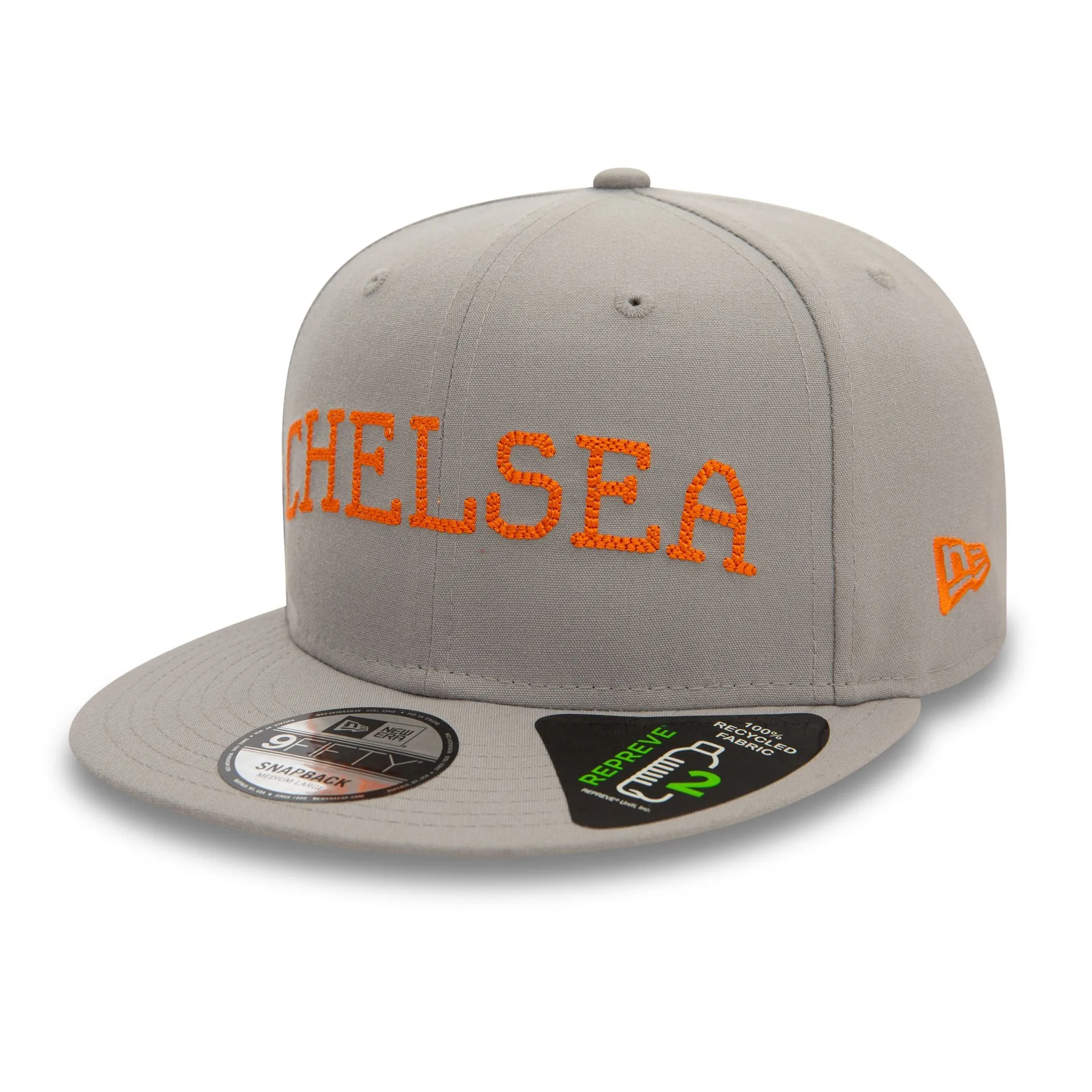 Chelsea FC Repreve Chainstitch Grey 9FIFTY Snapback Cap