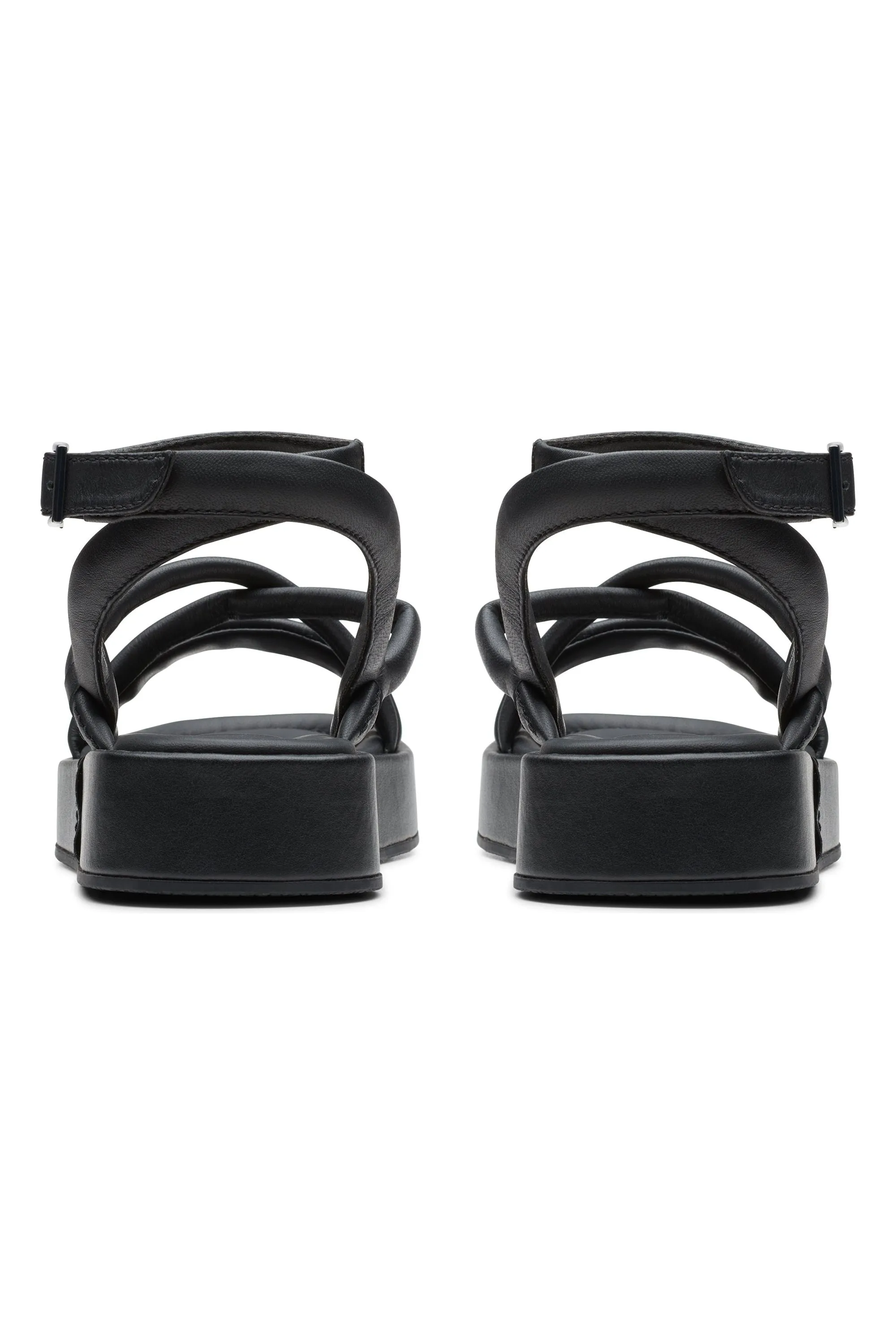 Clarks Alda Cross in Black leather
