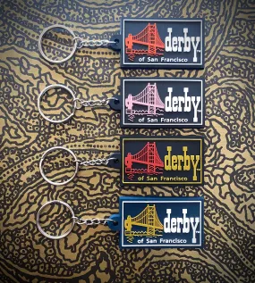 Derby Logo Keychain