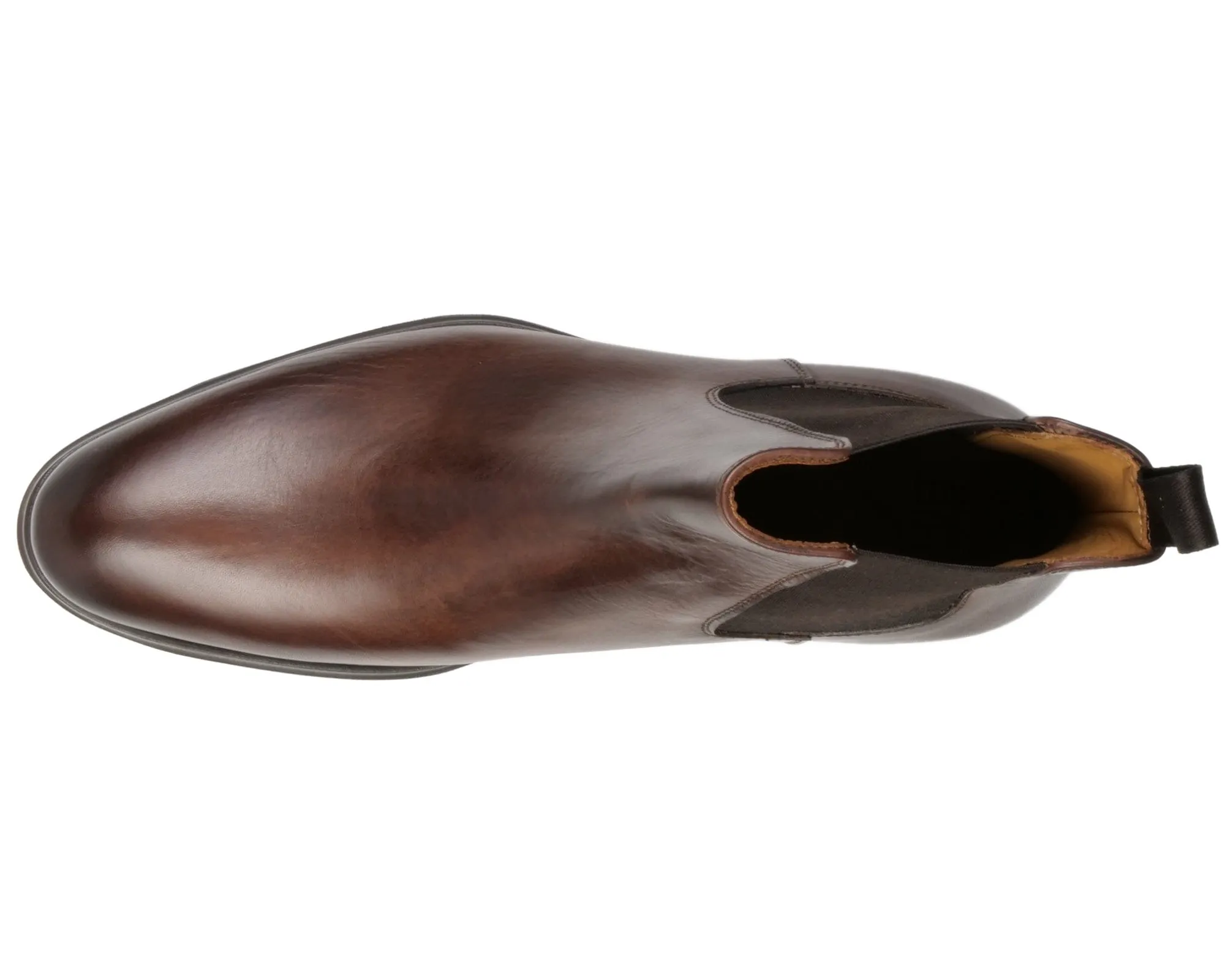 Stylish Brown Eastwood Chelsea Boots with Durable Vibram Sole