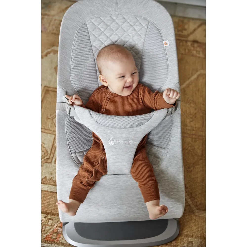 Ergobaby Evolve 3 in 1 Bouncer - Light Grey