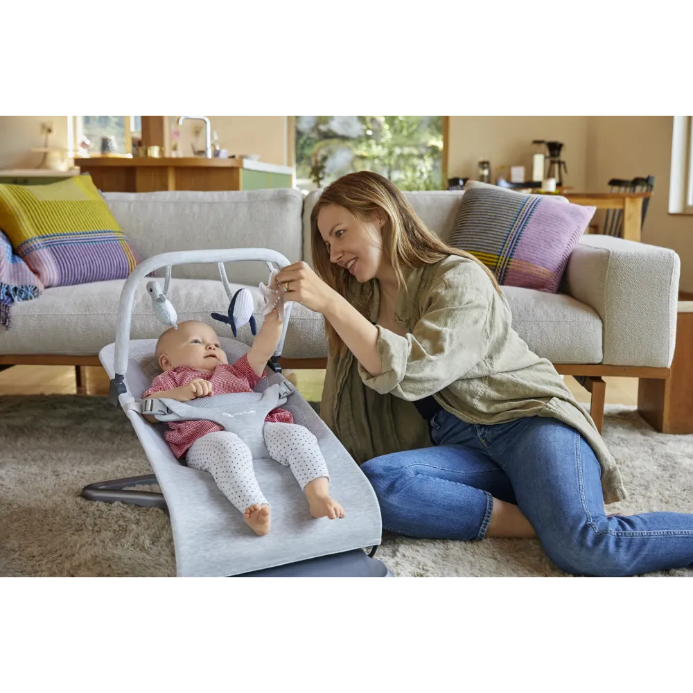 Ergobaby Evolve 3 in 1 Bouncer - Light Grey