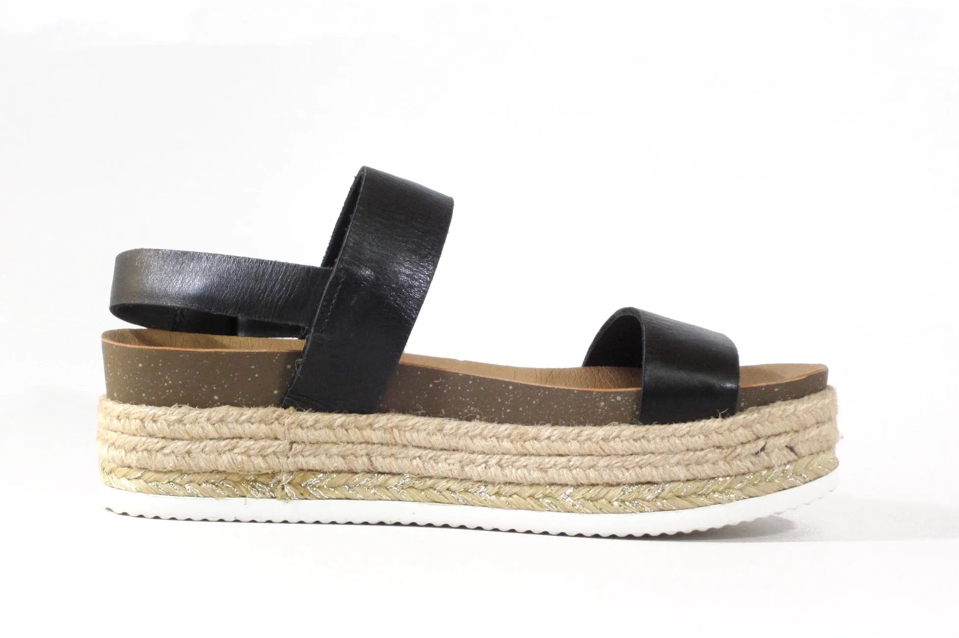 Final Sale Colby Black Platform Sandals