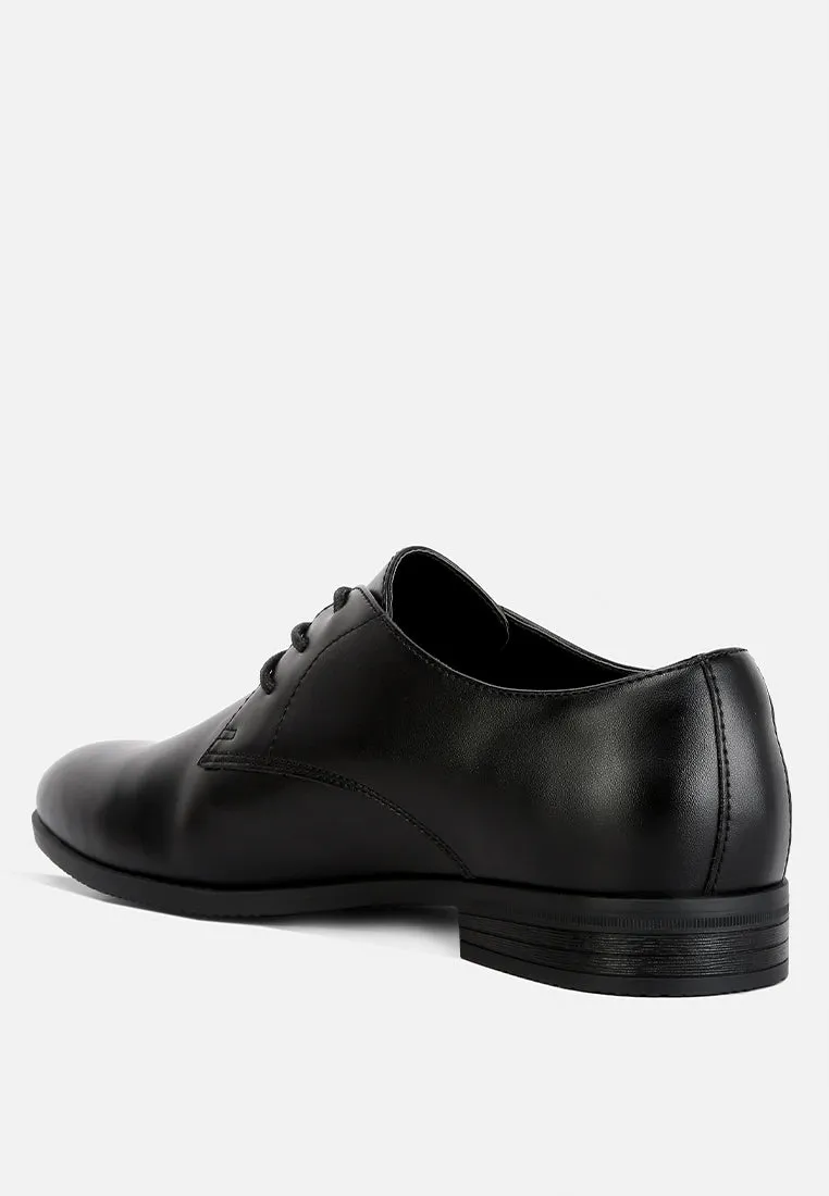 Finch Men's Minimalist Derby Shoes