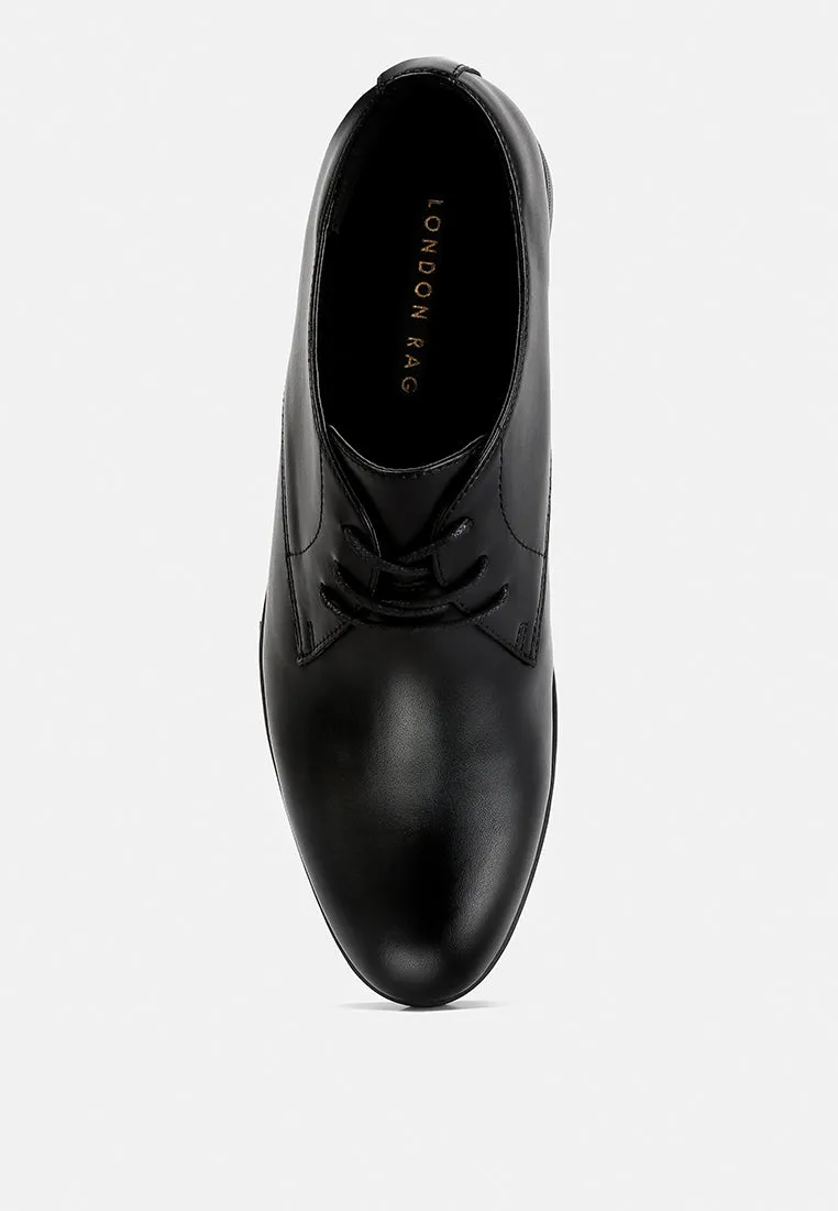 Finch Men's Minimalist Derby Shoes