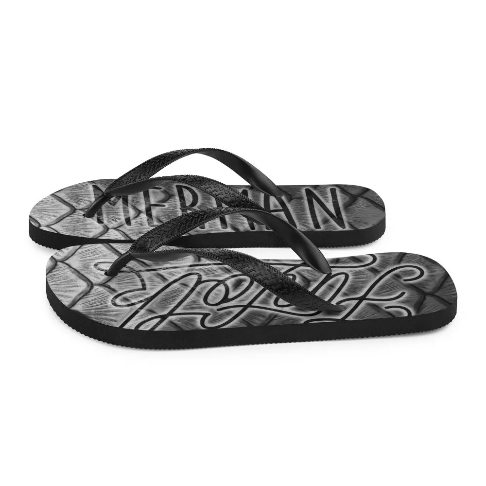Finfolk Merman Fin-Flops: Starcrossed Silver