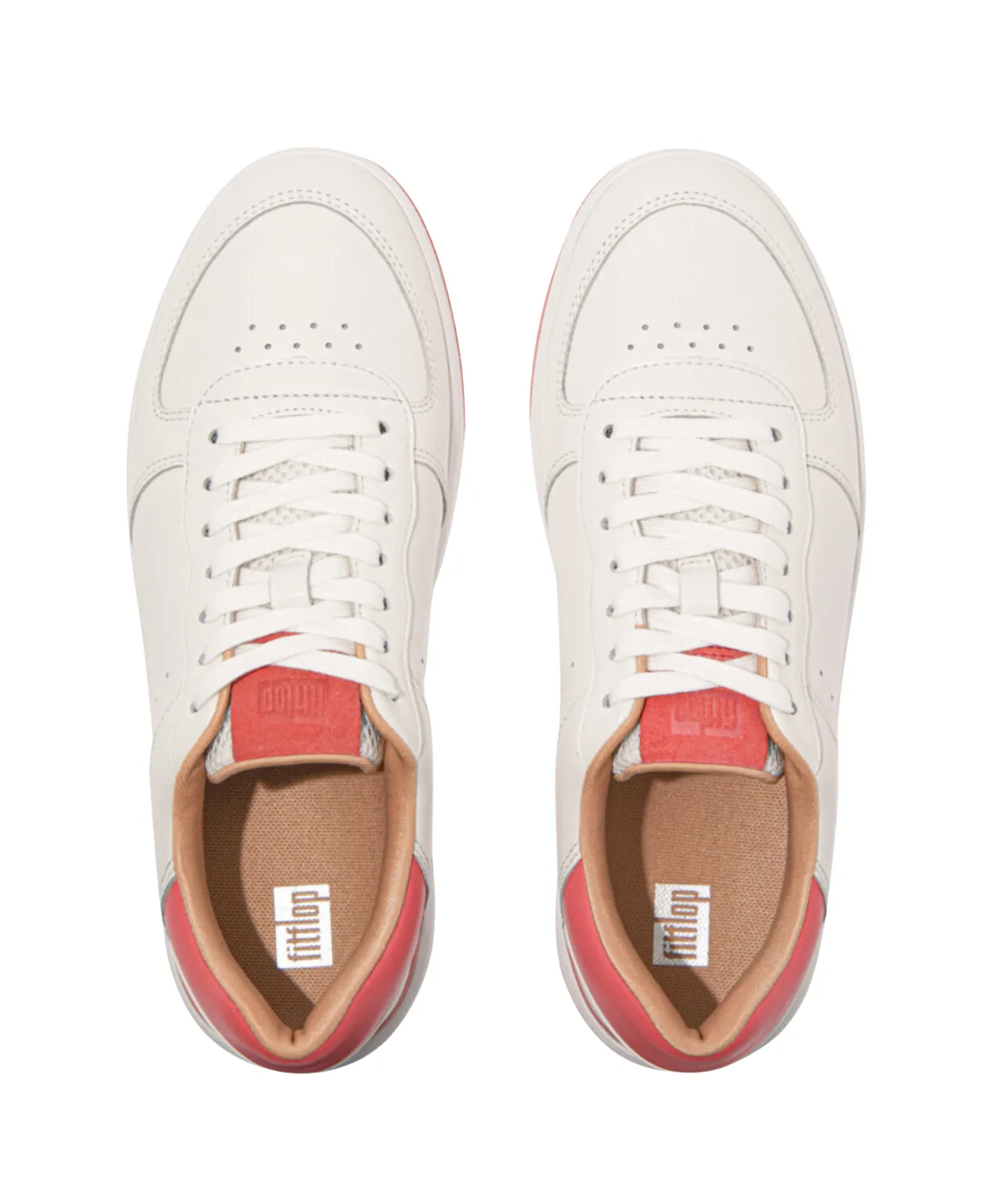 FitFlop Rally Evo Leather Sneaker White
