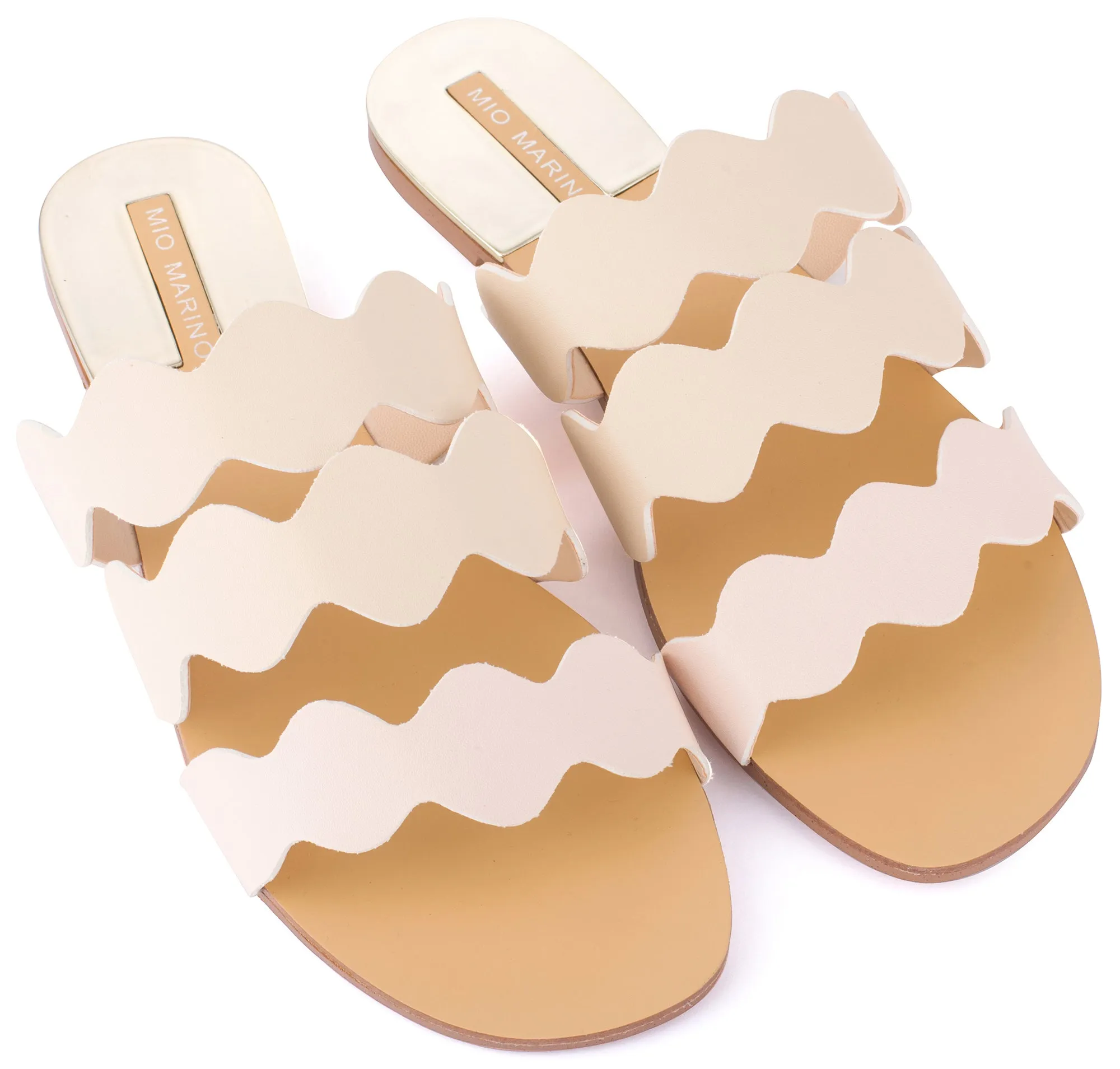 Floret Scalloped Sandal