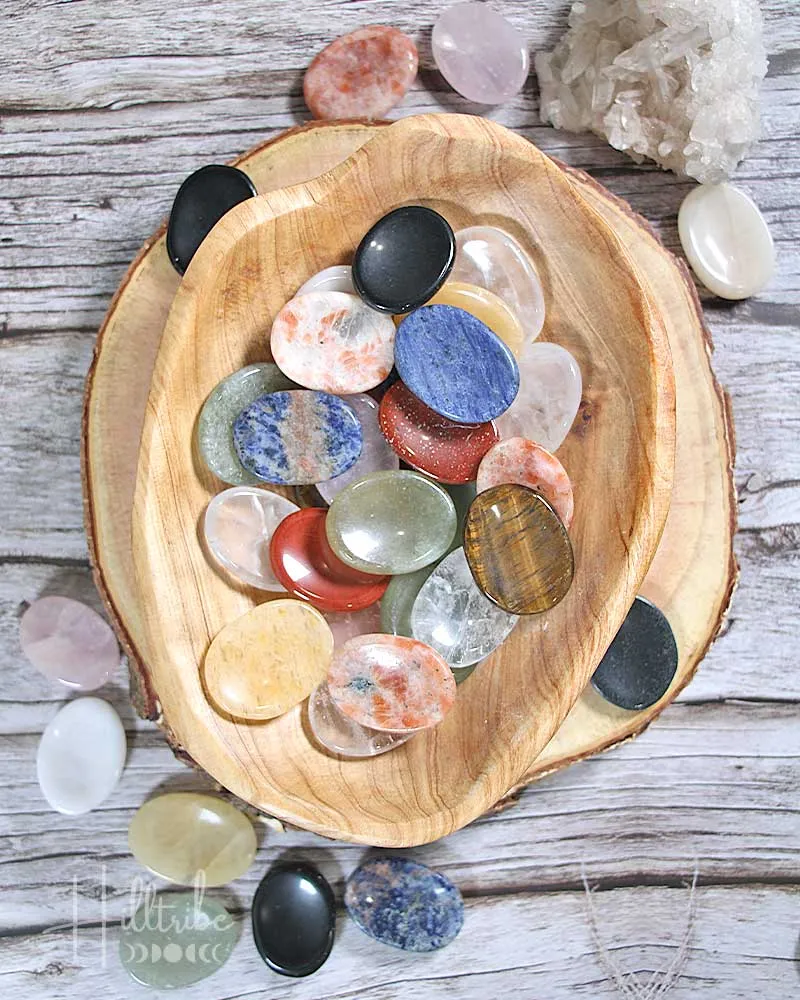 Gemstone Worry Stone