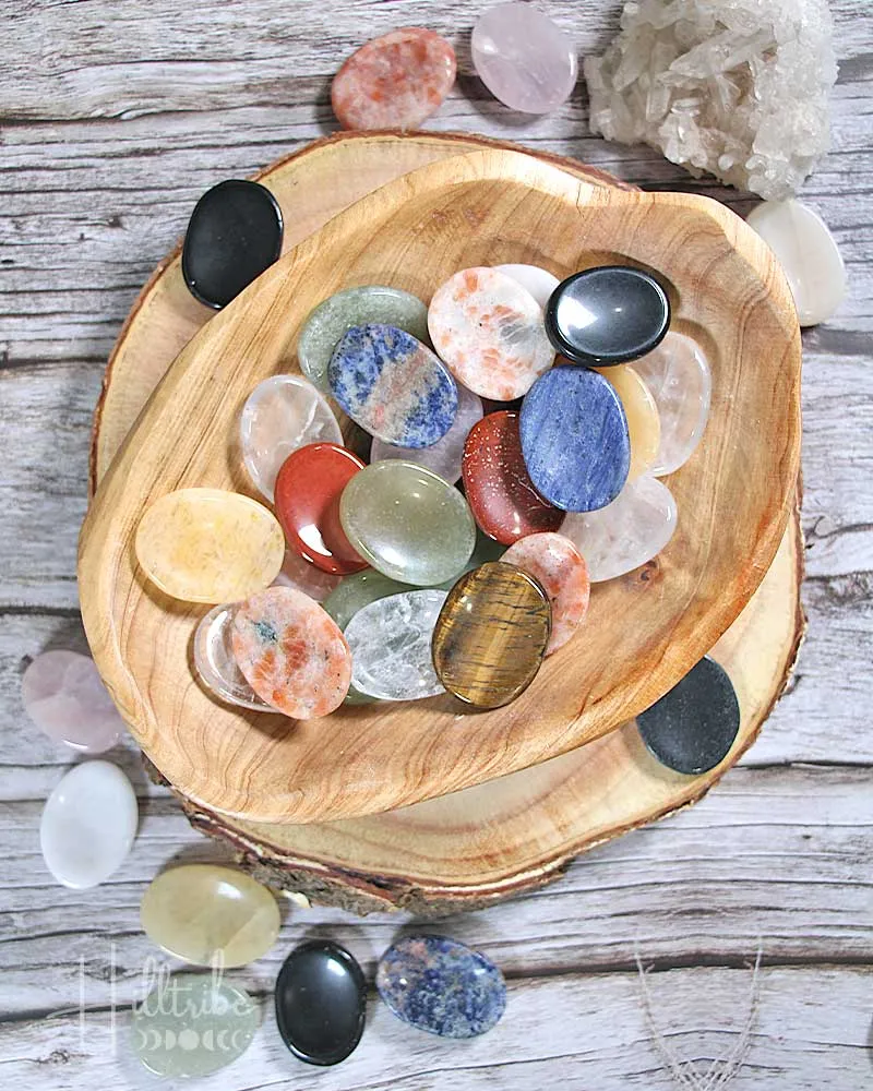 Gemstone Worry Stone