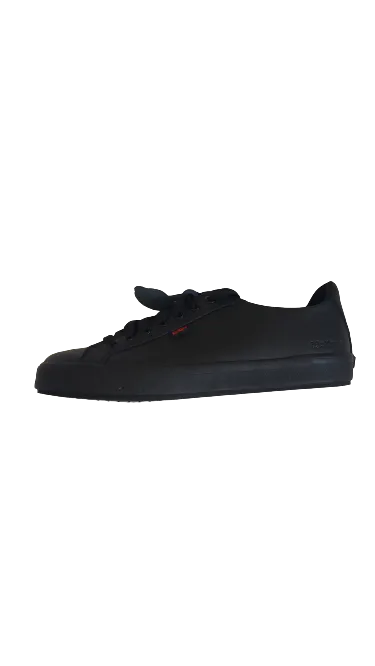 Kickers Tovni Lacer black leather shoe