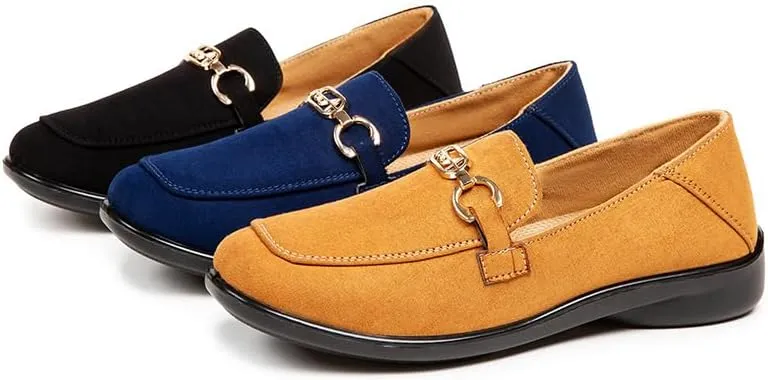 Loafers for Women Comfortable Shoes: Dress Casual Slip On Walking Penny Loafer - Fashion Dressy Business Flats for Work