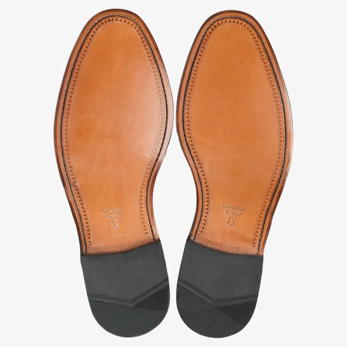 Loake - Hannibal Derby Shoes in Black