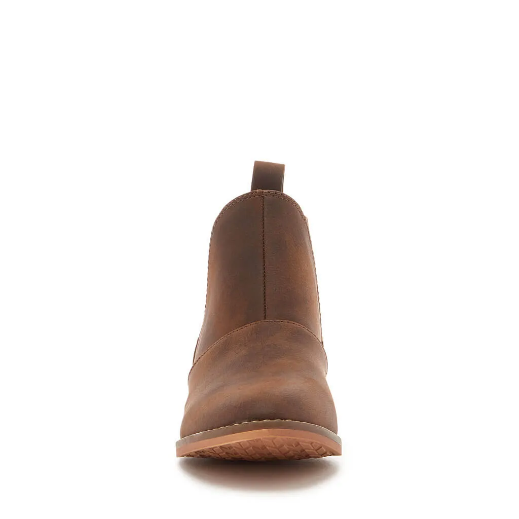 Maylon Brown Ankle Bootie