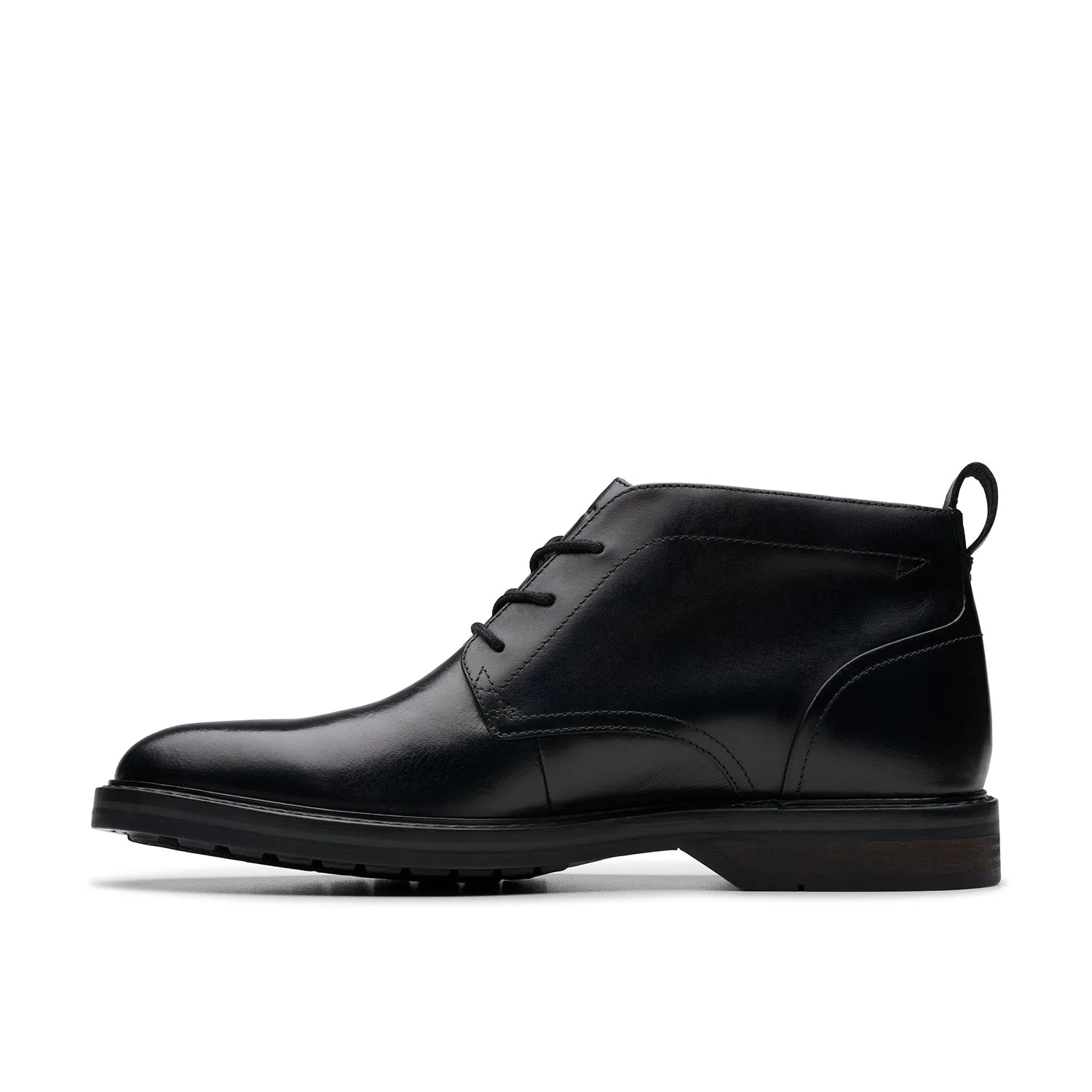 Mens - Aldwin Chukka Black Leather