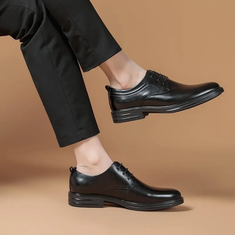 Men's Casual Dress Shoes Classic Lace-up Formal Oxfords Derby Shoes