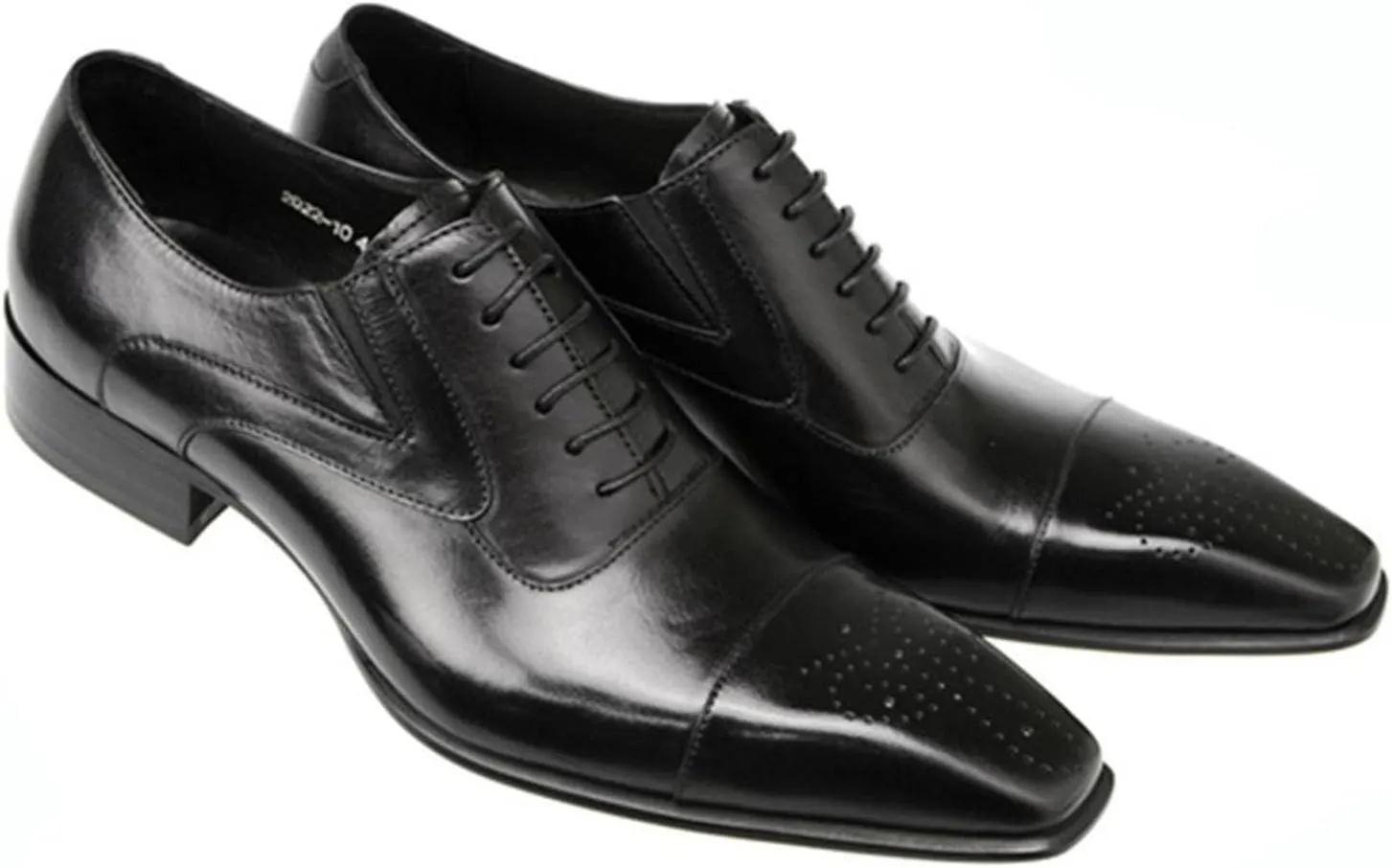 Men's Dress Shoes Leather Formal Business Oxford Derby Shoes Brogue Wingtip Retro Dress Shoes for Men