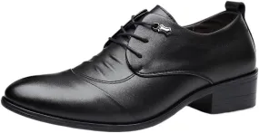 Men's Genuine Leather Low Oxford Slip-on Wedding Party Shoes Tuxedo Shoes for Men