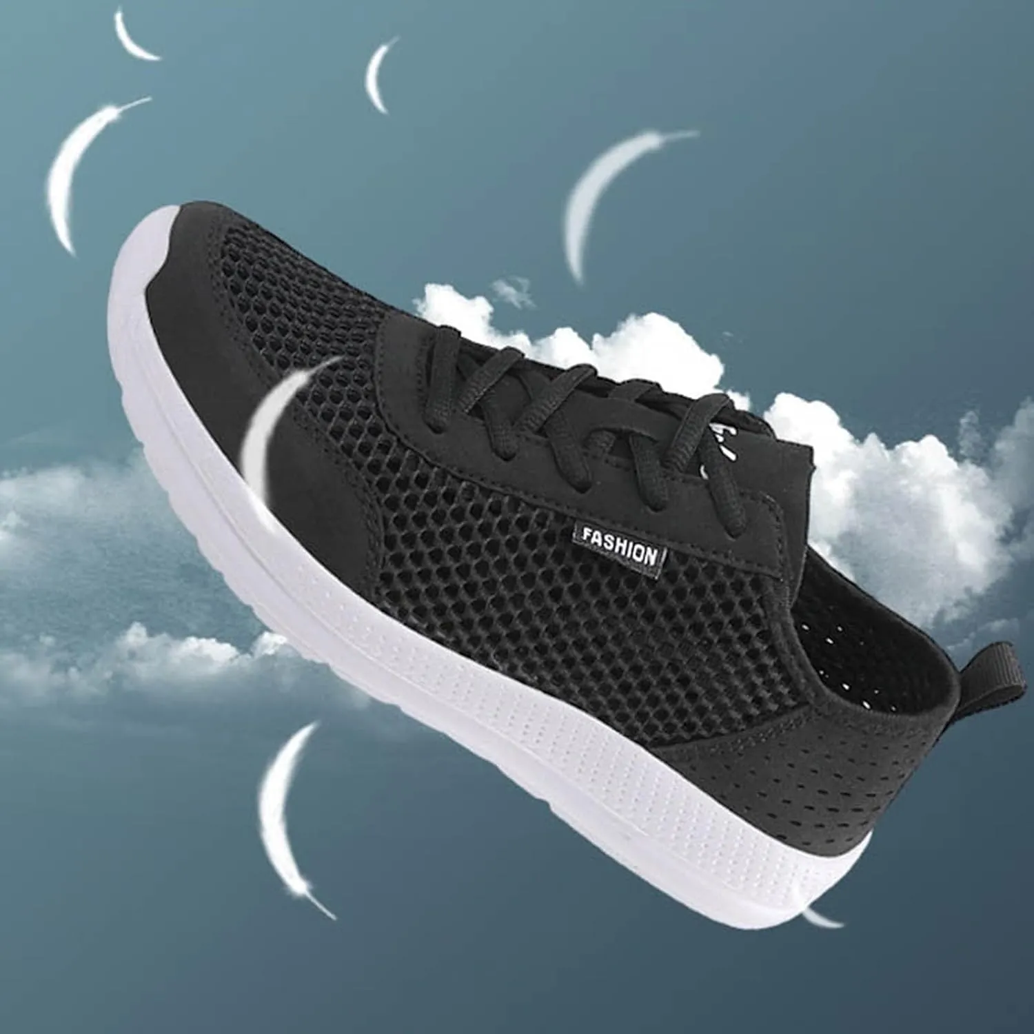 Mens Loafers & Slip-Ons Men's Breathable Comfortable Casual and Lightweight Sneakers Stretch Men's Shoes