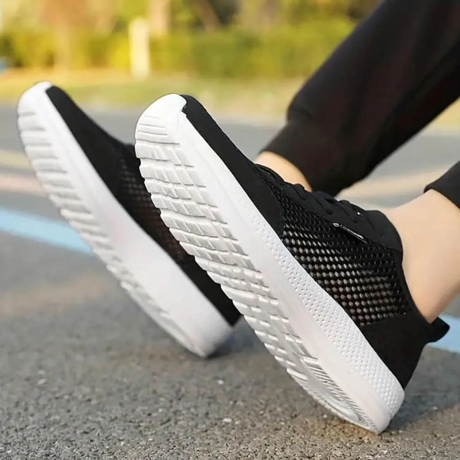Mens Loafers & Slip-Ons Men's Breathable Comfortable Casual and Lightweight Sneakers Stretch Men's Shoes