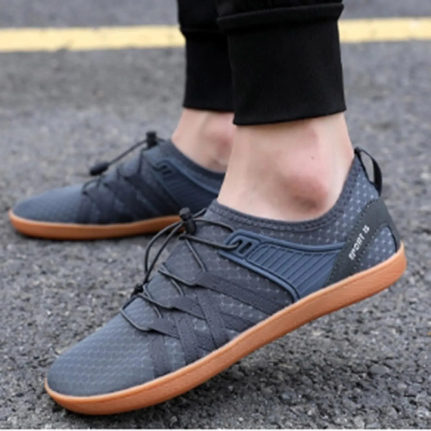 Men's Slip in Loafers & Slip-Ons Comfortable Fitness Breathable Casual Sports Shoes for Men and Women