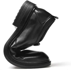 Men's Slip-On Prom Wedding Breathable Shoes Men Oxford Leather Fashion Dress Shoes Comfort Soft Sneakers Business Casual Shoe