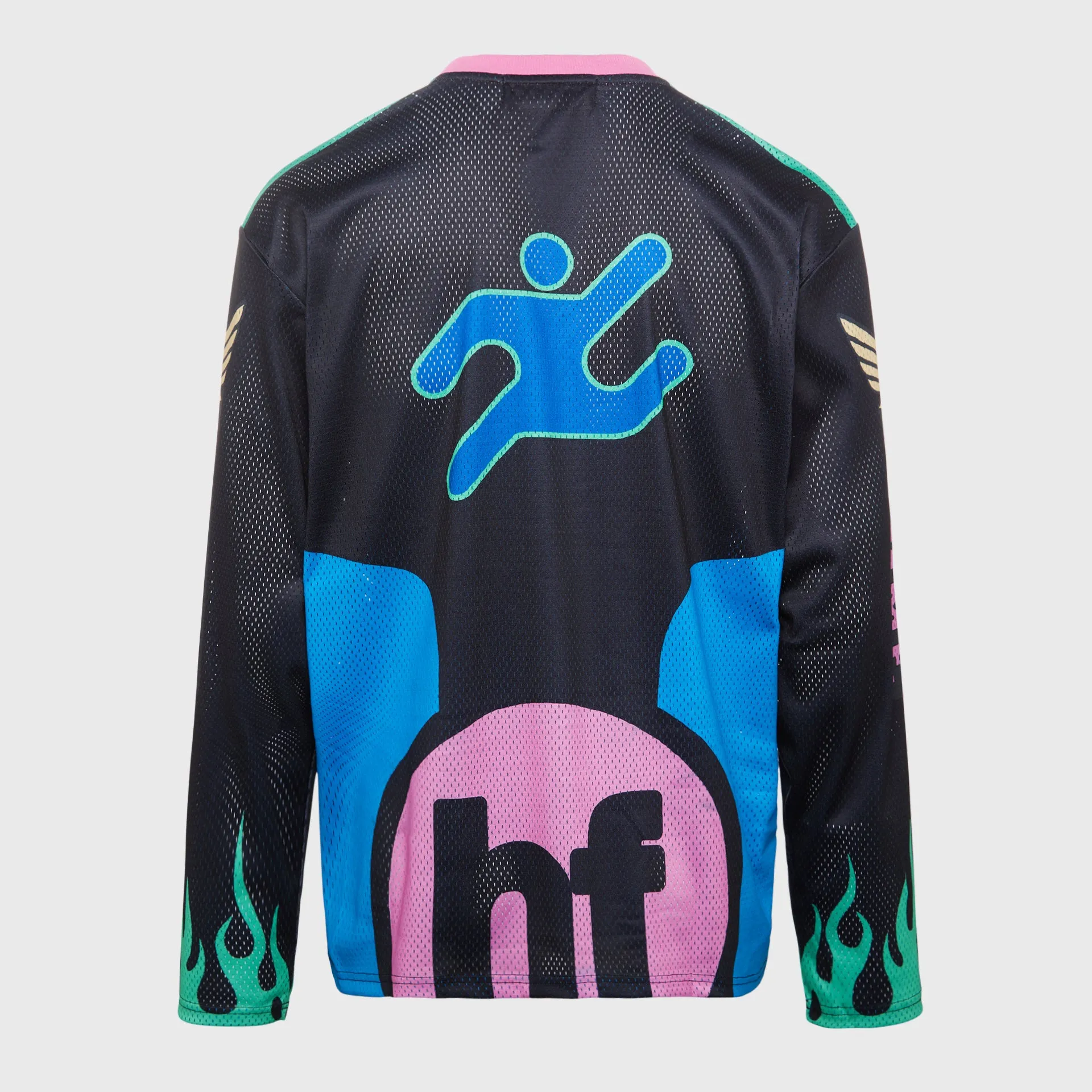 Motorsport Mesh Long Sleeve Black
