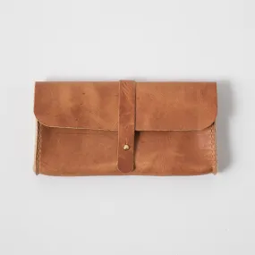 Natural Derby Clutch Wallet