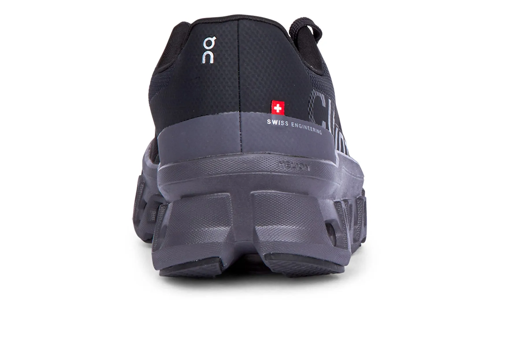 ON Cloudmonster Running Shoes - Black/Magnet Color