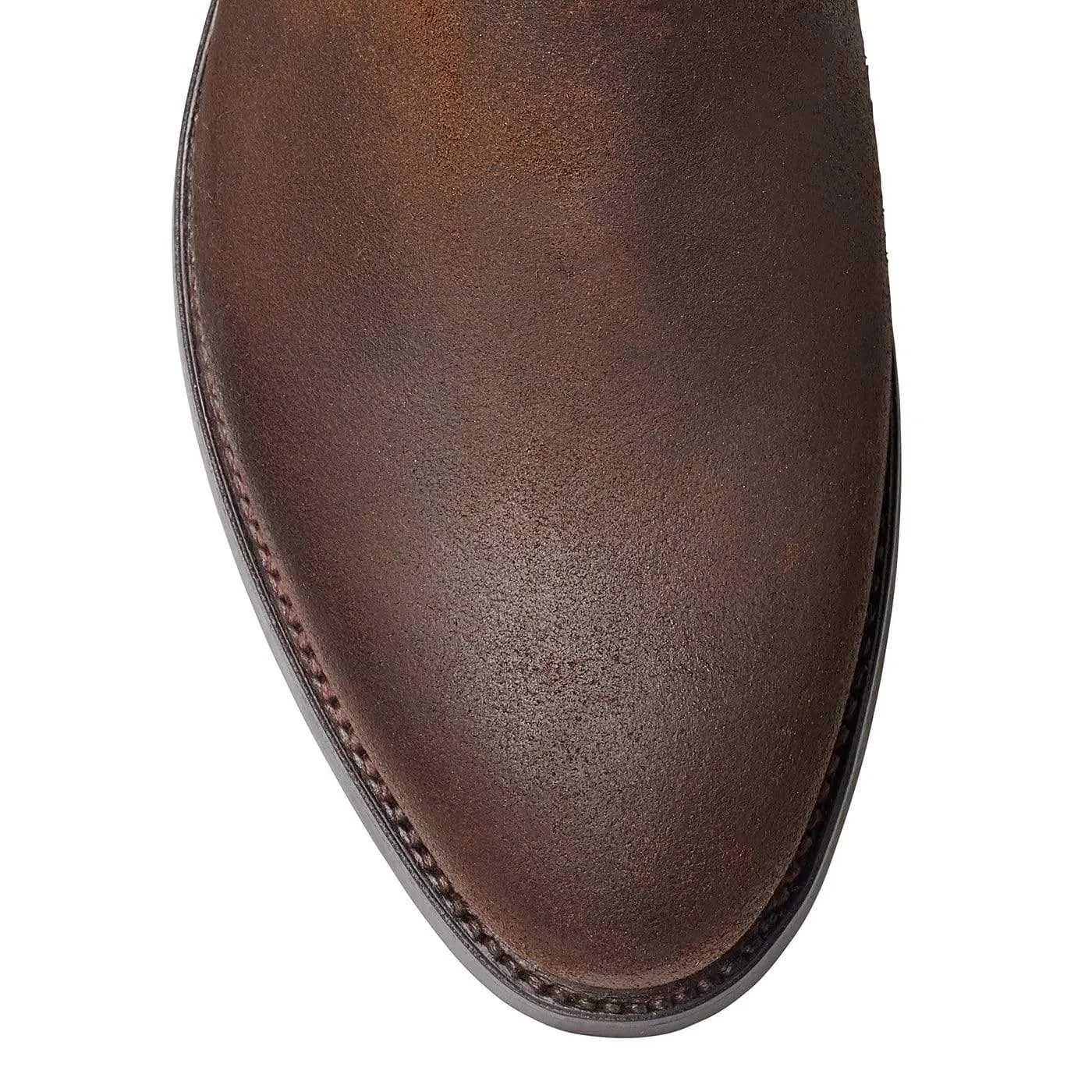 Rachel Dark Brown Rough-Out Suede
