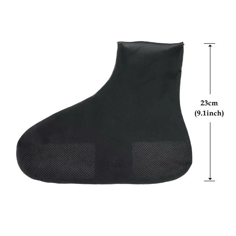 Rain Boots Waterproof Shoe Cover Silicone Unisex Shoes Protectors Waterproof Non-Slip Shoe Covers Reusable Outdoor Rainy Boots