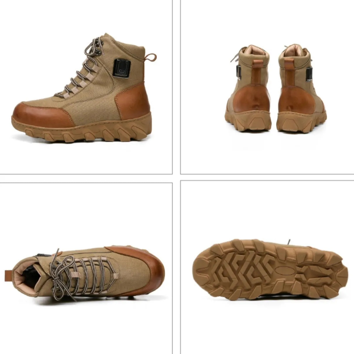 Rechargeable Heated Ice Fishing Boots Winter Shoes Electric Warming Boots For Winter
