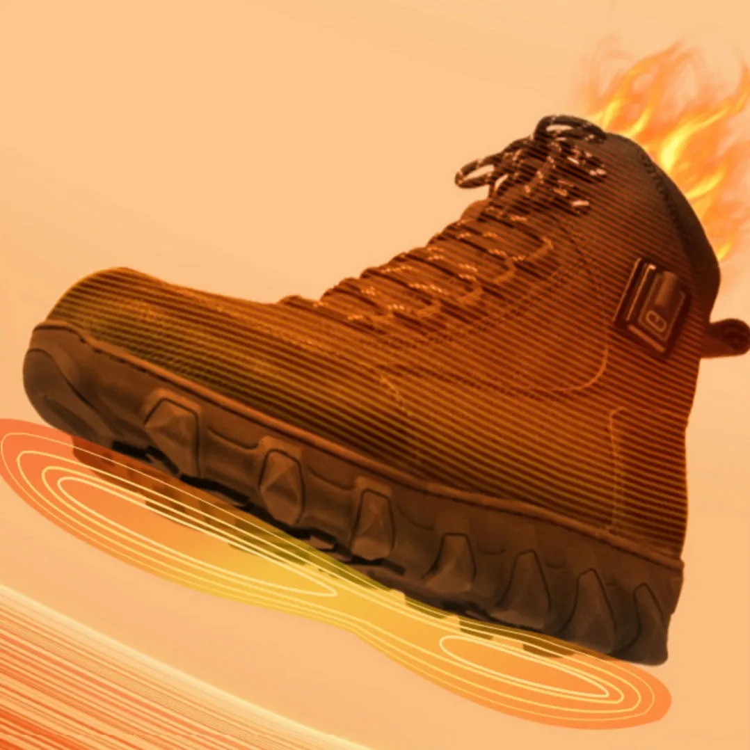 Rechargeable Heated Ice Fishing Boots Winter Shoes Electric Warming Boots For Winter