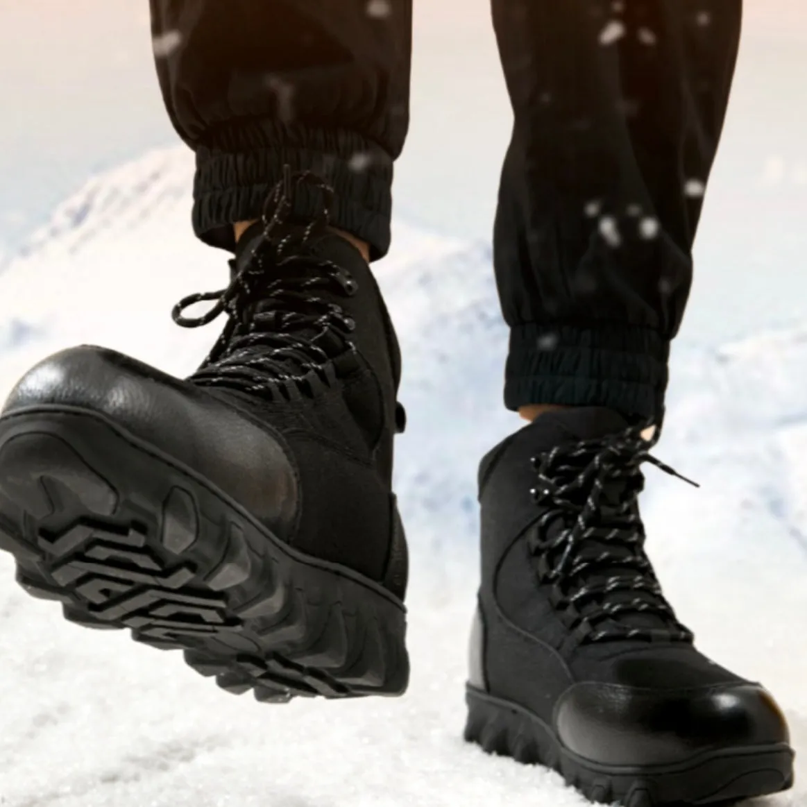 Rechargeable Heated Ice Fishing Boots Winter Shoes Electric Warming Boots For Winter