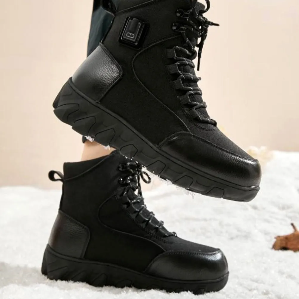 Rechargeable Heated Ice Fishing Boots Winter Shoes Electric Warming Boots For Winter