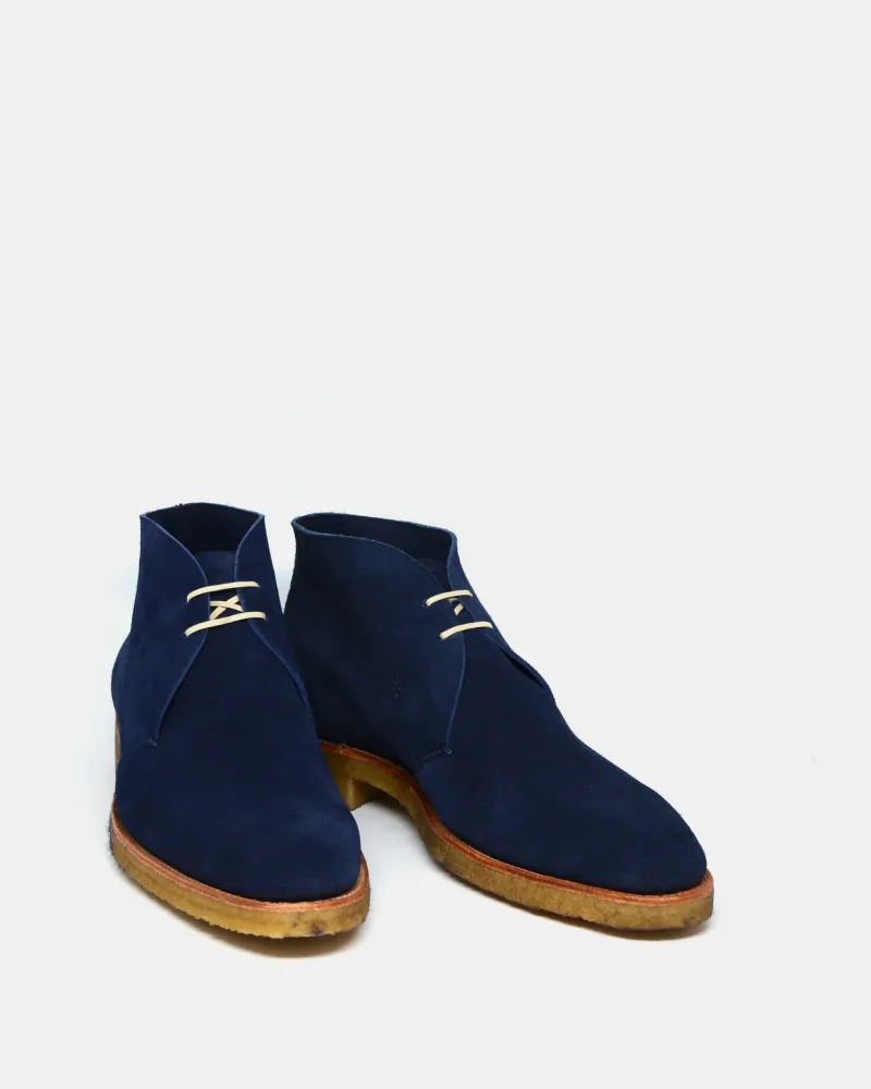 Sample - Chukka - Navy Suede - 888