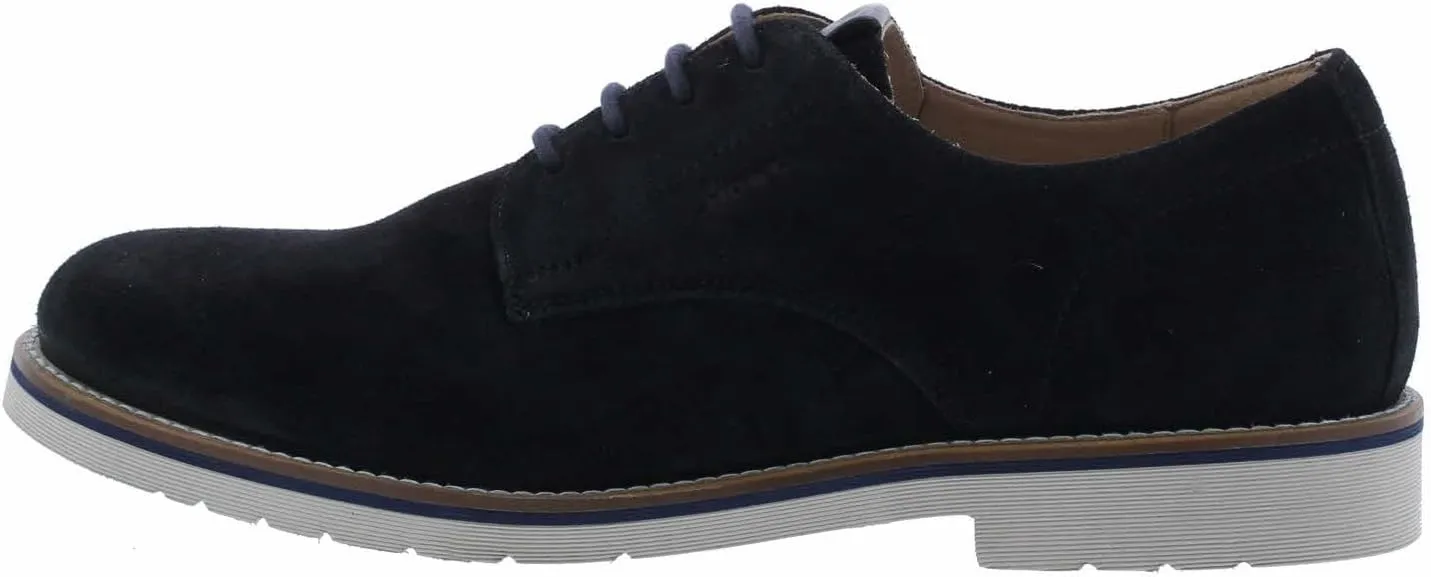 Sioux Men's Derby Oxford Flat, darkblue, 9.5