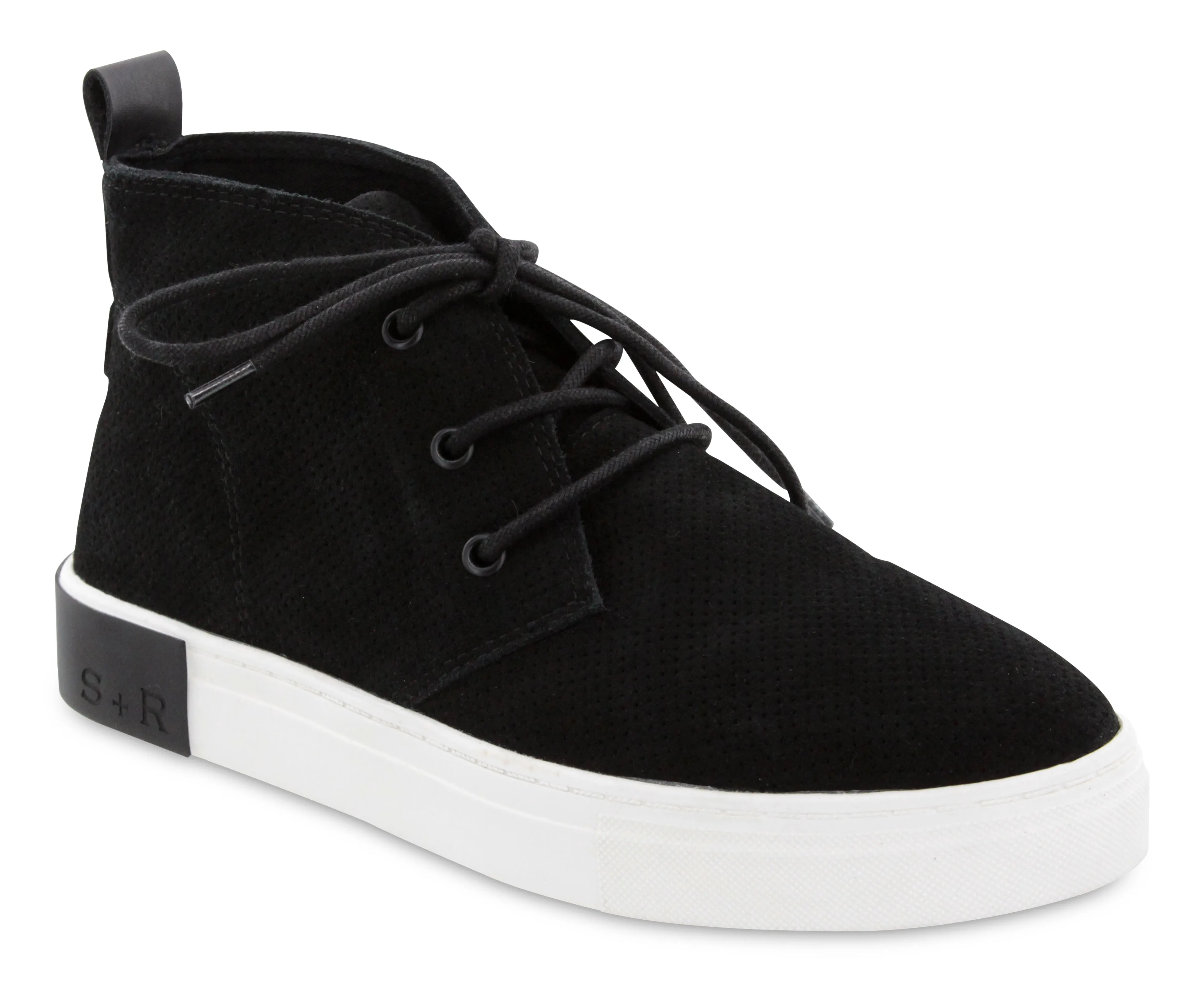 THE CHUKKA - BLACK SUEDE