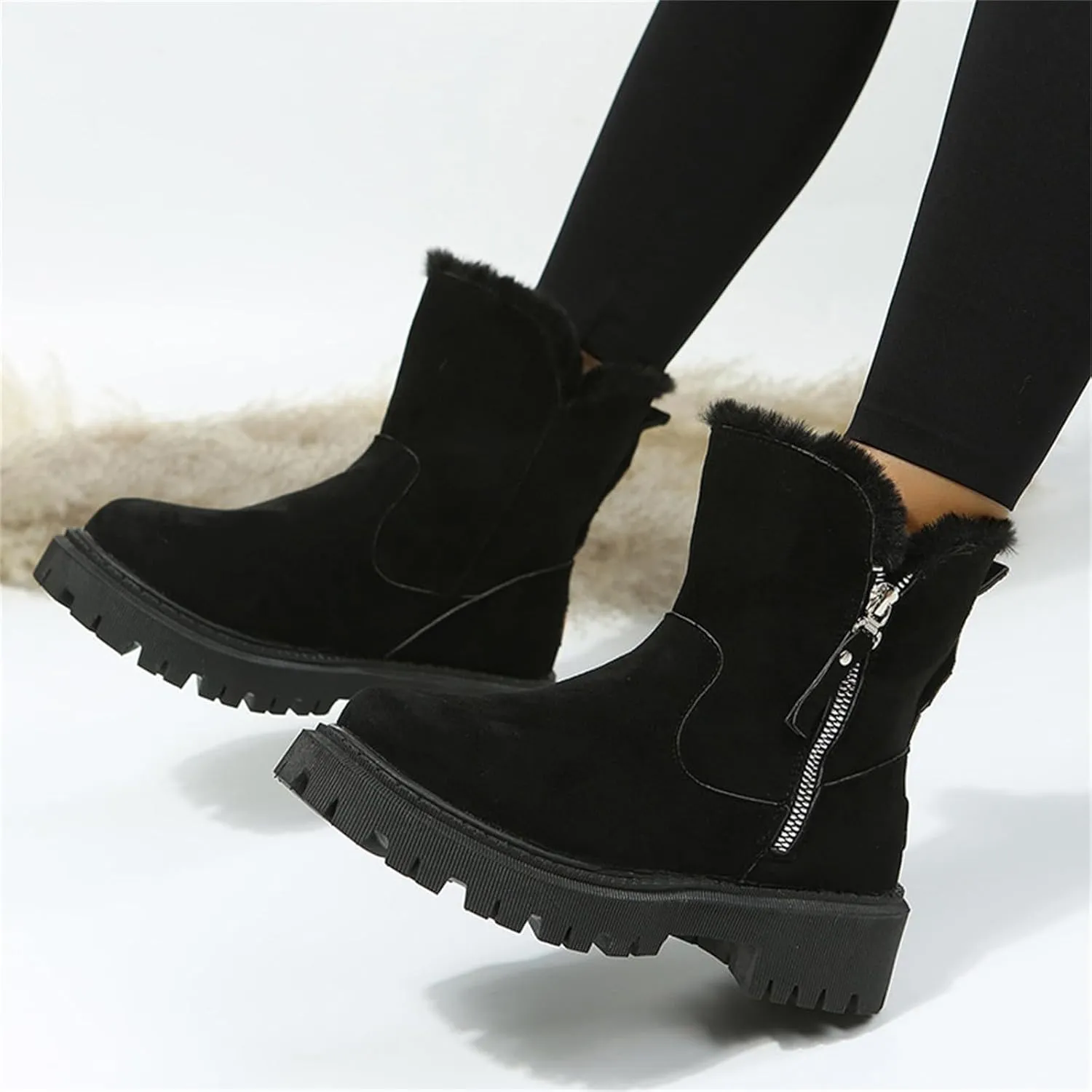 Women Boot Shoes Cotton Shoes Anti Slip Boots For Women Snow Boots Waterproof Winter Walking Shoes For Men